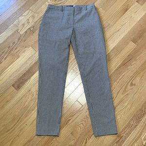 Tommy Hilfiger Black White Plaid Trouser Dress Pants 4